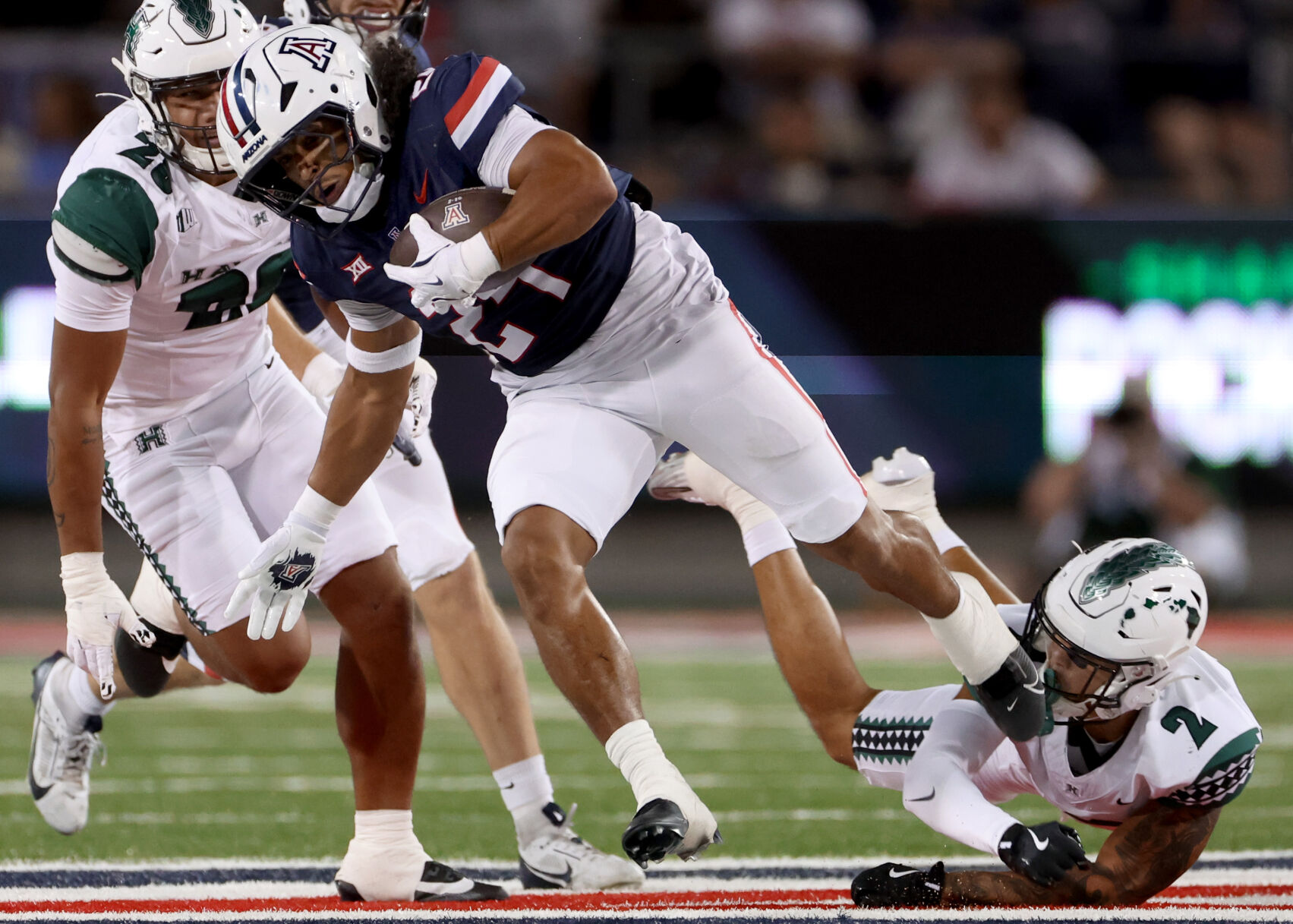 ÃÛÁÄÖ±²¥ vs Hawaii, NCAA football